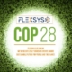 text: Flexsys - COP28 - Flexsys at COP 28 - We're relentlessly driven to create a more sustainable future for people and the planet.