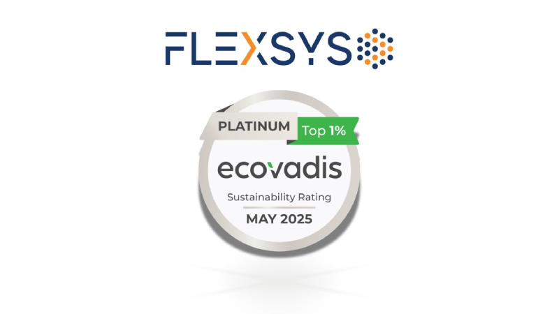 Flexsys ecovadis platinum May 2025